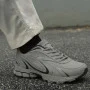 Мужские кроссовки Bona 808M Grey-Dark Grey 6136 из натуральной кожи