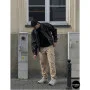 Мужские кроссовки Bona 808M Grey-Dark Grey 6136 из натуральной кожи