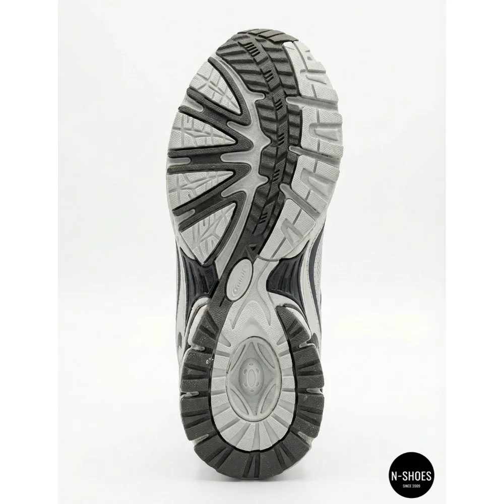Мужские кроссовки Bona 808M Grey-Dark Grey 6136 из натуральной кожи