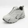 Мужские кроссовки Bona 808M Grey-Dark Grey 6136 из натуральной кожи