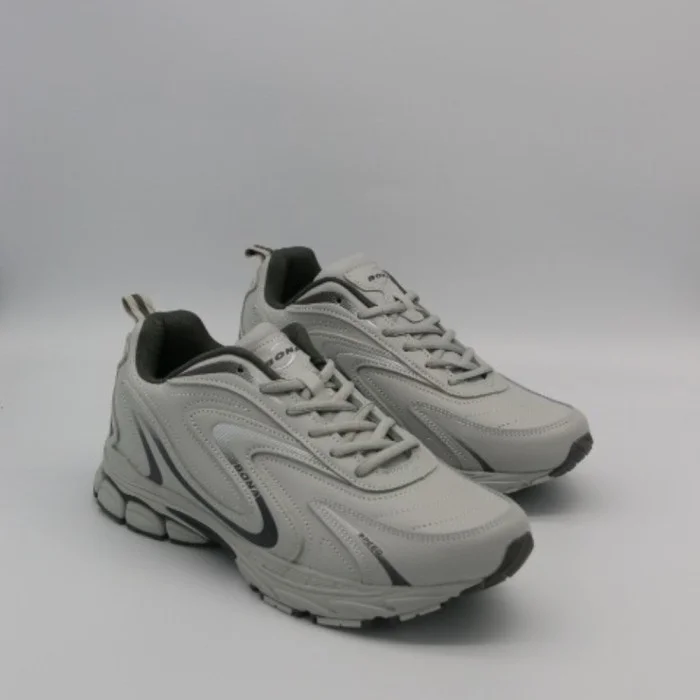 Чоловічі кросівки Bona 808M Grey-Dark Grey 6136 з натуральної шкіри