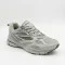 Мужские серые летние кроссовки Bona 876M Grey-Dark grey 6137 из натуральной кожи и текстиля в стиле ASICS Gel-Kayano