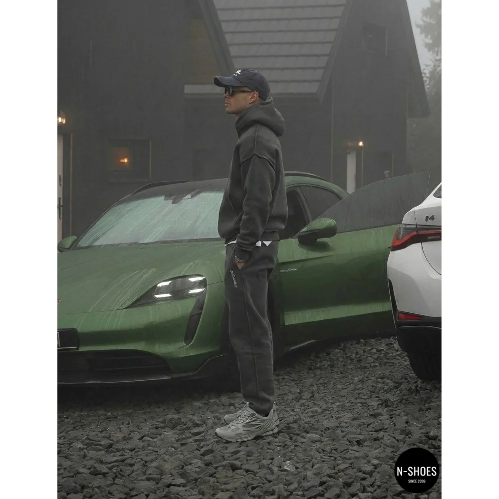 Мужские кожаные кроссовки Bona 876M в стиле ASICS Gel-Kayano