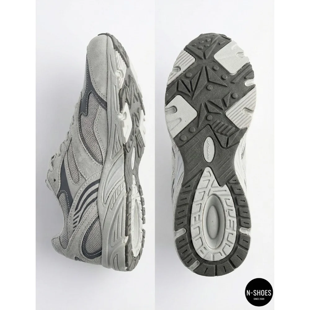 Мужские кожаные кроссовки Bona 876M в стиле ASICS Gel-Kayano