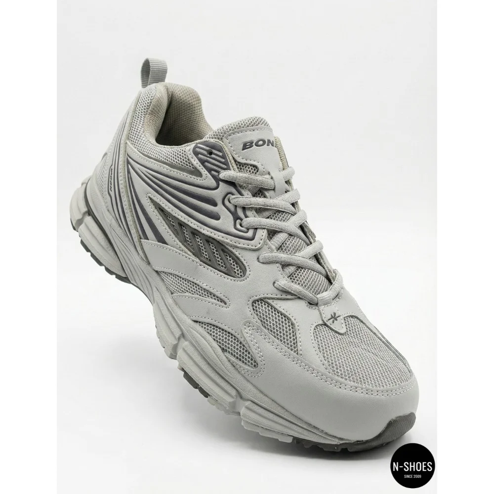 Мужские кожаные кроссовки Bona 876M в стиле ASICS Gel-Kayano