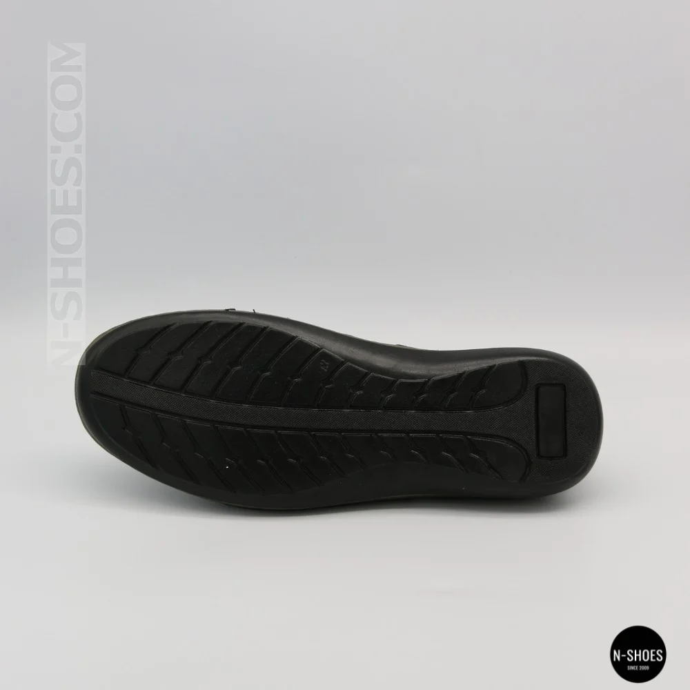 Мужские летние туфли N-SHOES Man's 211820 041 black 6141 производства Турции