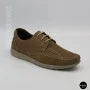 Men's Summer Leather Lace-Up Moccasins N-SHOES Mens 185342 021 vizone nubuk 6160