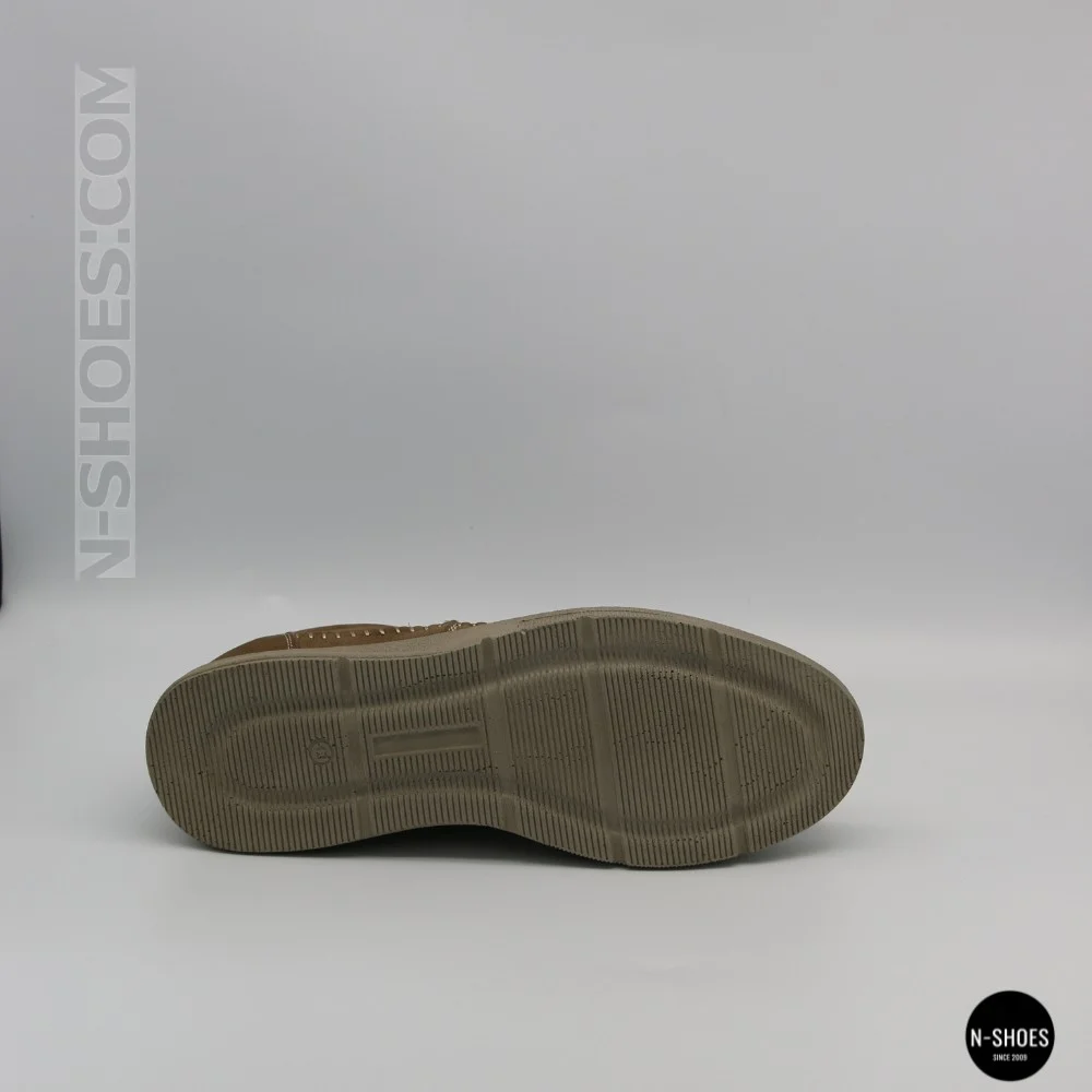 Men's Summer Leather Lace-Up Moccasins N-SHOES Mens 185342 021 vizone nubuk 6160