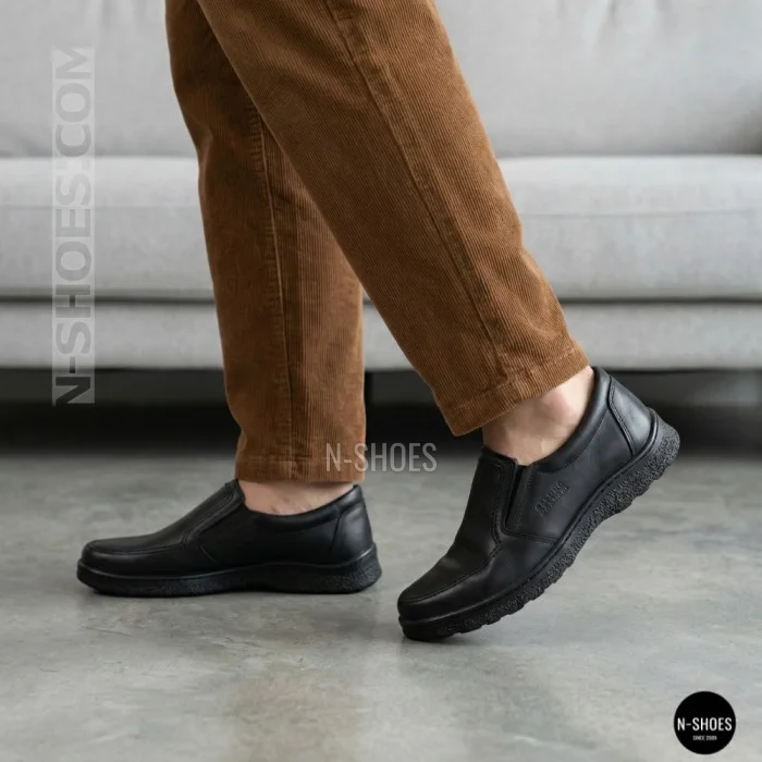 Mens Leather Slip-On Shoes Alex Bens 32-6179