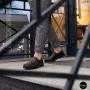 Mens Leather Slip-On Shoes Alex Bens 32-6179