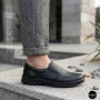 Mens Leather Slip-On Shoes Alex Bens 32-6179