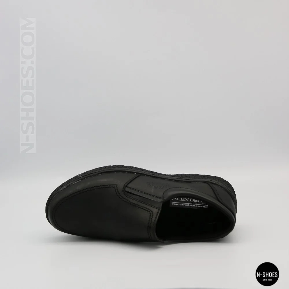 Mens Leather Slip-On Shoes Alex Bens 32-6179