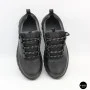 Men's Black Mid-Season Leather Sneakers Alex Bens 03-vm-340-1-03-6180