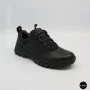Men's Black Mid-Season Leather Sneakers Alex Bens 03-vm-340-1-03-6180