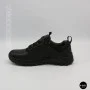 Men's Black Mid-Season Leather Sneakers Alex Bens 03-vm-340-1-03-6180