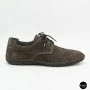 Men's Summer Lace-Up Nubuck Moccasins Mens 211832 177 grey nubuk 6195