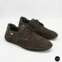 Men's Summer Lace-Up Nubuck Moccasins Mens 211832 177 grey nubuk 6195