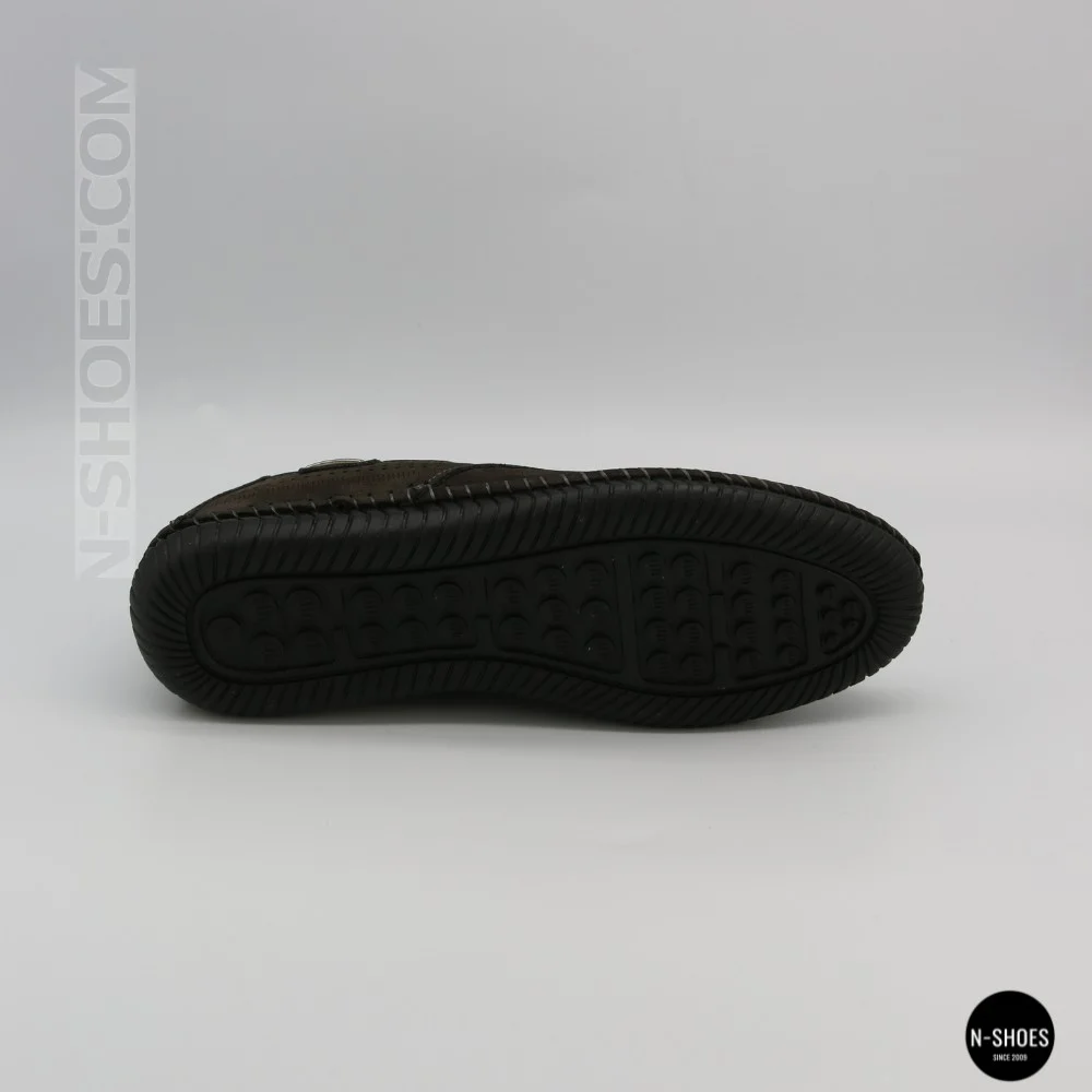 Men's Summer Lace-Up Nubuck Moccasins Mens 211832 177 grey nubuk 6195