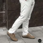 Чоловічі літні бежеві шкіряні мокасини N-SHOES Mens 211829 177 beige nubuk 6196