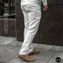 Чоловічі літні бежеві шкіряні мокасини N-SHOES Mens 211829 177 beige nubuk 6196