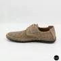 Чоловічі літні бежеві шкіряні мокасини N-SHOES Mens 211829 177 beige nubuk 6196