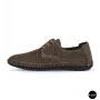 Чоловічі літні бежеві шкіряні мокасини N-SHOES Mens 211829 177 beige nubuk 6196