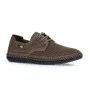 Чоловічі літні бежеві шкіряні мокасини N-SHOES Mens 211829 177 beige nubuk 6196