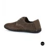 Чоловічі літні бежеві шкіряні мокасини N-SHOES Mens 211829 177 beige nubuk 6196