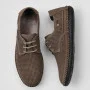 Чоловічі літні бежеві шкіряні мокасини N-SHOES Mens 211829 177 beige nubuk 6196