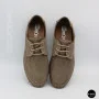 Чоловічі літні бежеві шкіряні мокасини N-SHOES Mens 211829 177 beige nubuk 6196