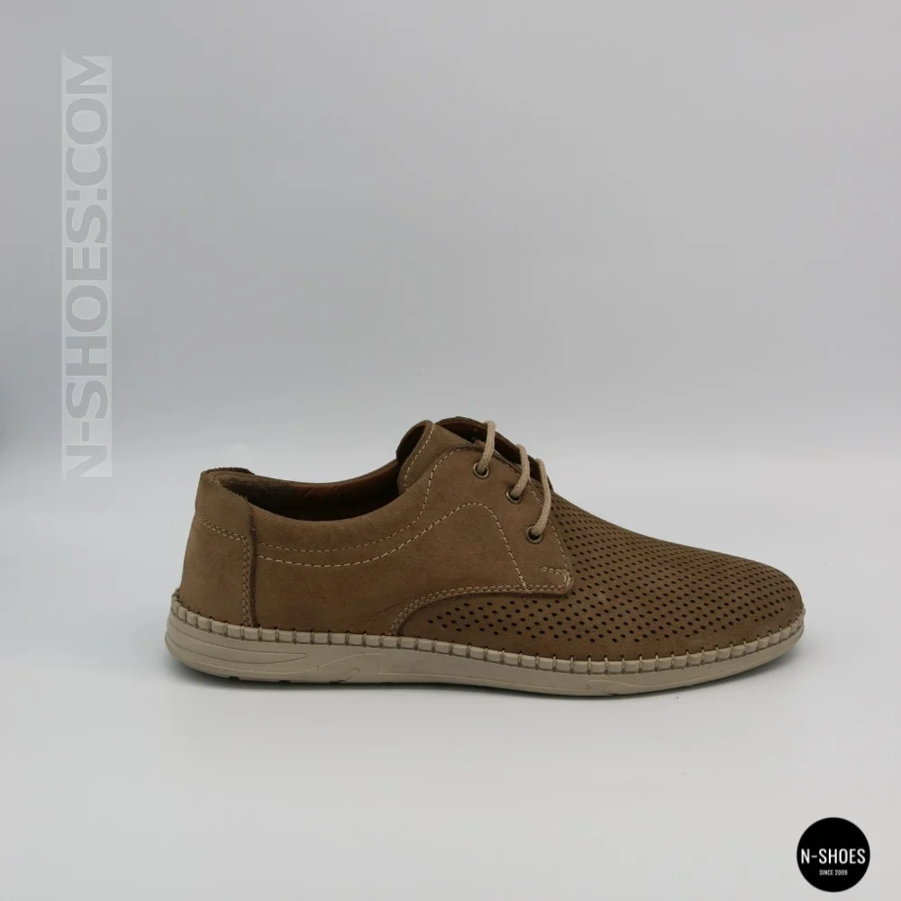Men's Casual Nubuck Summer Moccasins 211851 417 beige nubuk 6197