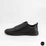 Чоловічі чорні кеди Alex Bens 6199 з натуральної шкіри у стилі ECCO Soft 10