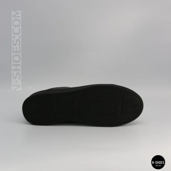 Мужские черные кеды Alex Bens 6199 из натуральной кожи в стиле ECCO Soft 10