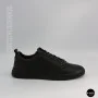 Чоловічі чорні кеди Alex Bens 6199 з натуральної шкіри у стилі ECCO Soft 10