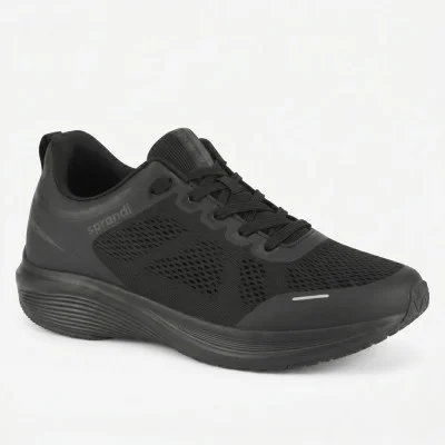 Men's black textile sneakers Sprandi V-24MR1027 6219