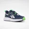 Men's bright blue textile sneakers Reebok VERSE AR30283MWDL 6251 with OrthoLite® sockliner technology for sports and every day original