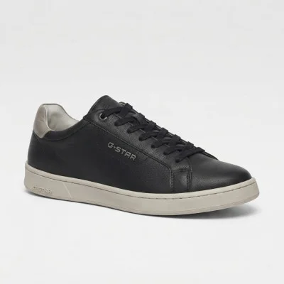 Чоловічі шкіряні кросівки G-Star Raw CEO-BRADLEY-02 MI08  6278 чорного кольору з натуральної шкіри