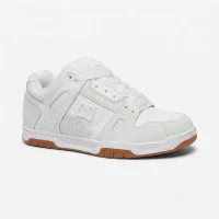 Чоловічі трендові кросівки DC Shoes CEO-SV5-10121 6284 білі з натуральної шкіри оригінал