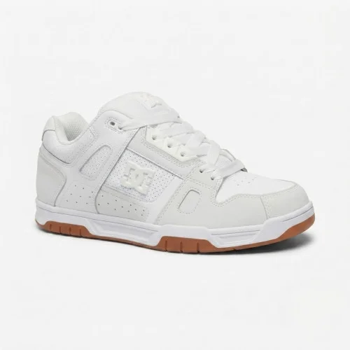 Чоловічі трендові кросівки DC Shoes CEO-SV5-10121 6284 білі з натуральної шкіри оригінал