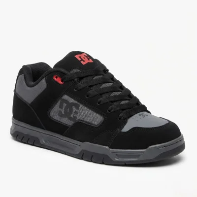 Чоловічі трендові кросівки хайтопи DC Shoes EO-NET DC01774025 6287 STAG 320188-BYR сірі з натуральної шкіри оригінал