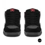 DC Shoes STAG 320188-BYR 6287: Stylish Grey Leather High-Tops