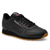 Кросівки шкіряні Reebok EU-CLASSIC LEATHER 100008493 6322 чорні з натуральної шкіри оригінальні