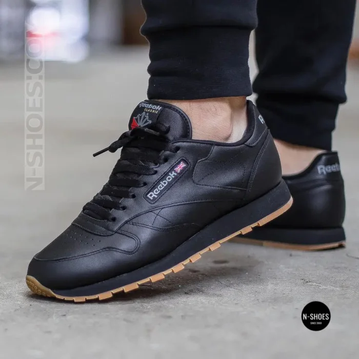 Кросівки Reebok EU-CLASSIC LEATHER 100008493 6322: чорна класика
