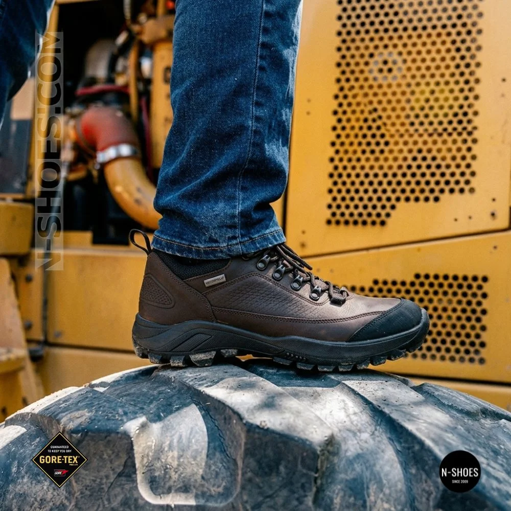Кожаные мужские кроссовки NS 2314 6336 с мембраной Gore-Tex