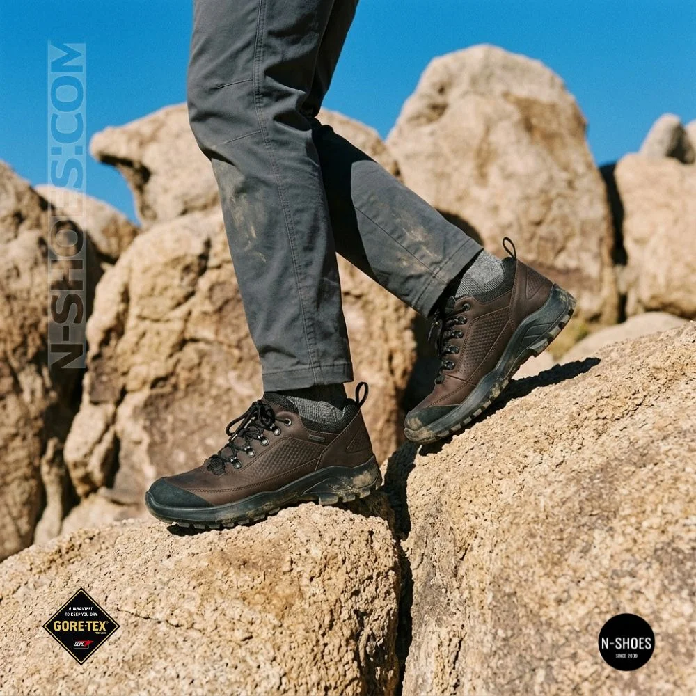 Кожаные мужские кроссовки NS 2314 6336 с мембраной Gore-Tex