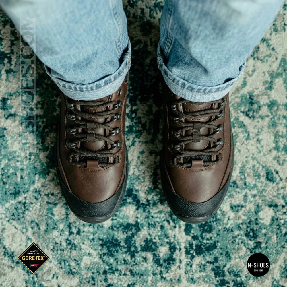 Кожаные мужские кроссовки NS 2314 6336 с мембраной Gore-Tex