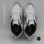 Bona 963a-2 White-Dark Grey 6357: белые кроссовки из кожи