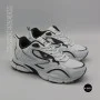 Bona 963a-2 White-Dark Grey 6357: белые кроссовки из кожи
