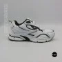 Bona 963a-2 White-Dark Grey 6357: белые кроссовки из кожи