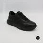 N-SHOES Fabio 216244 FM-1-5913-1 6365 BLACK з натуральної шкіри: чорні кросівки на кожен день